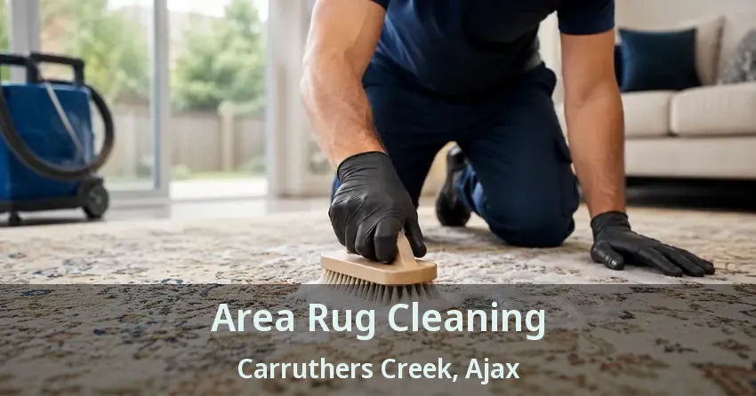 Area Rug Cleaning Carruthers Creek, Ajax - ON