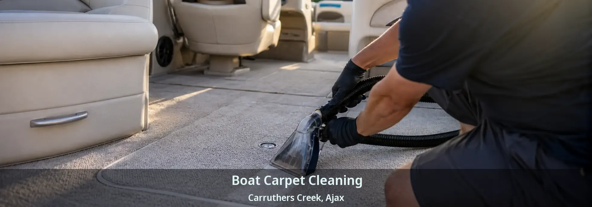 Boat Carpet Cleaning Carruthers Creek, Ajax - ON