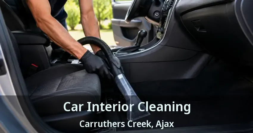 Car Interior Cleaning Carruthers Creek, Ajax - ON