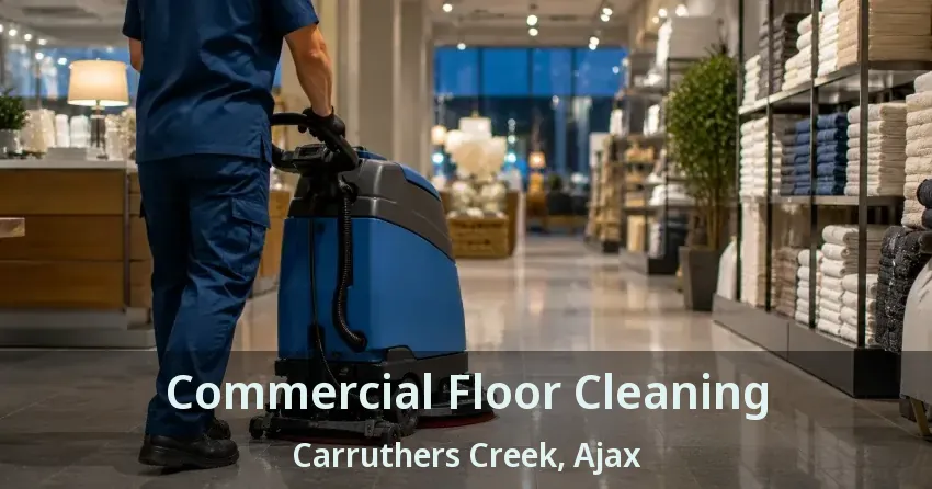 Commercial Floor Cleaning Carruthers Creek, Ajax - ON