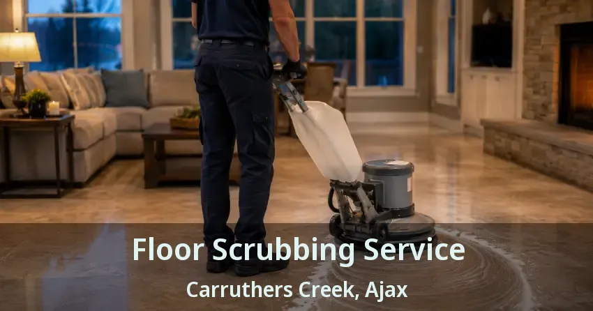Floor Scrubbing Service Carruthers Creek, Ajax - ON