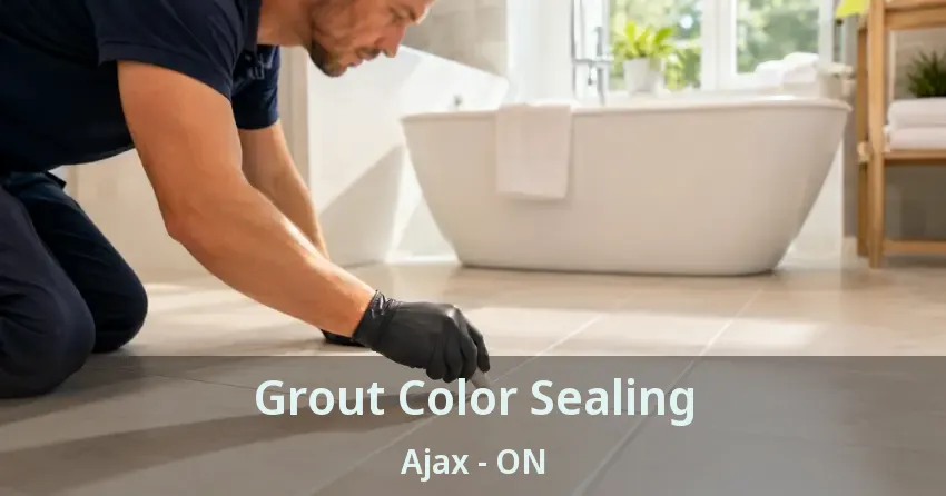 Grout Color Sealing Ajax - ON