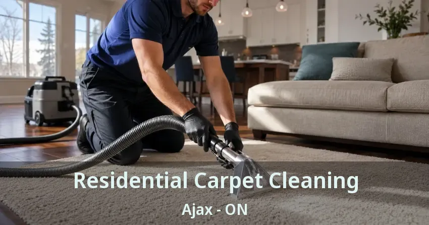 Residential Carpet Cleaning Ajax - ON