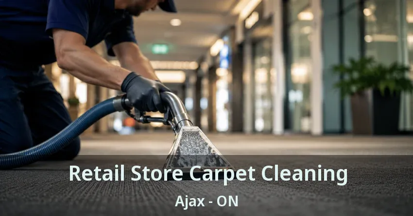 Retail Store Carpet Cleaning Ajax - ON