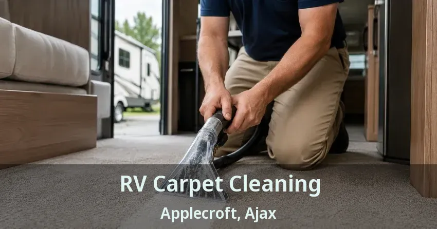 RV Carpet Cleaning Applecroft, Ajax - ON