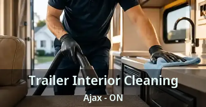 Trailer Interior Cleaning Ajax - ON