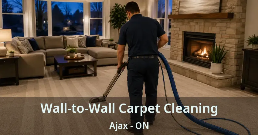 Wall-to-Wall Carpet Cleaning Ajax - ON