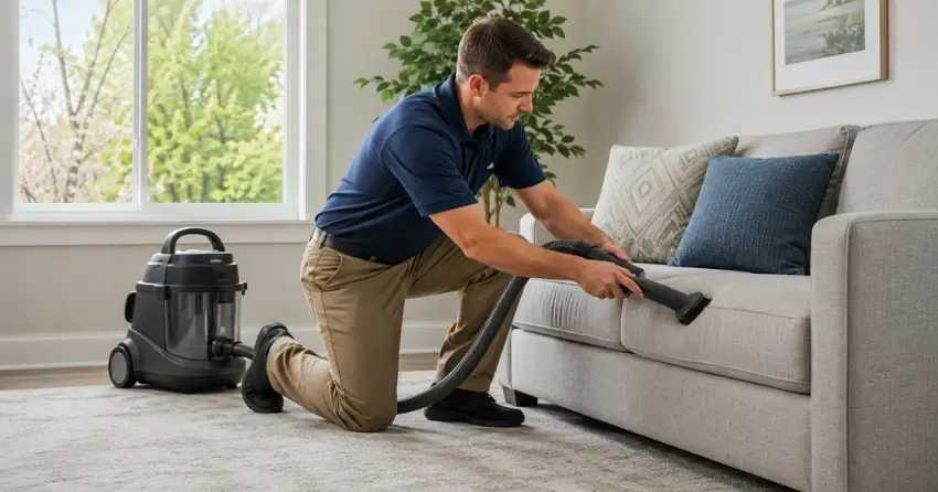 annual deep cleaning process addressing rooms appliances and overlooked zones Applecroft, Ajax