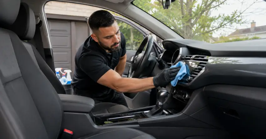 car interior cleaning professional detail all surfaces in Applecroft, Ajax